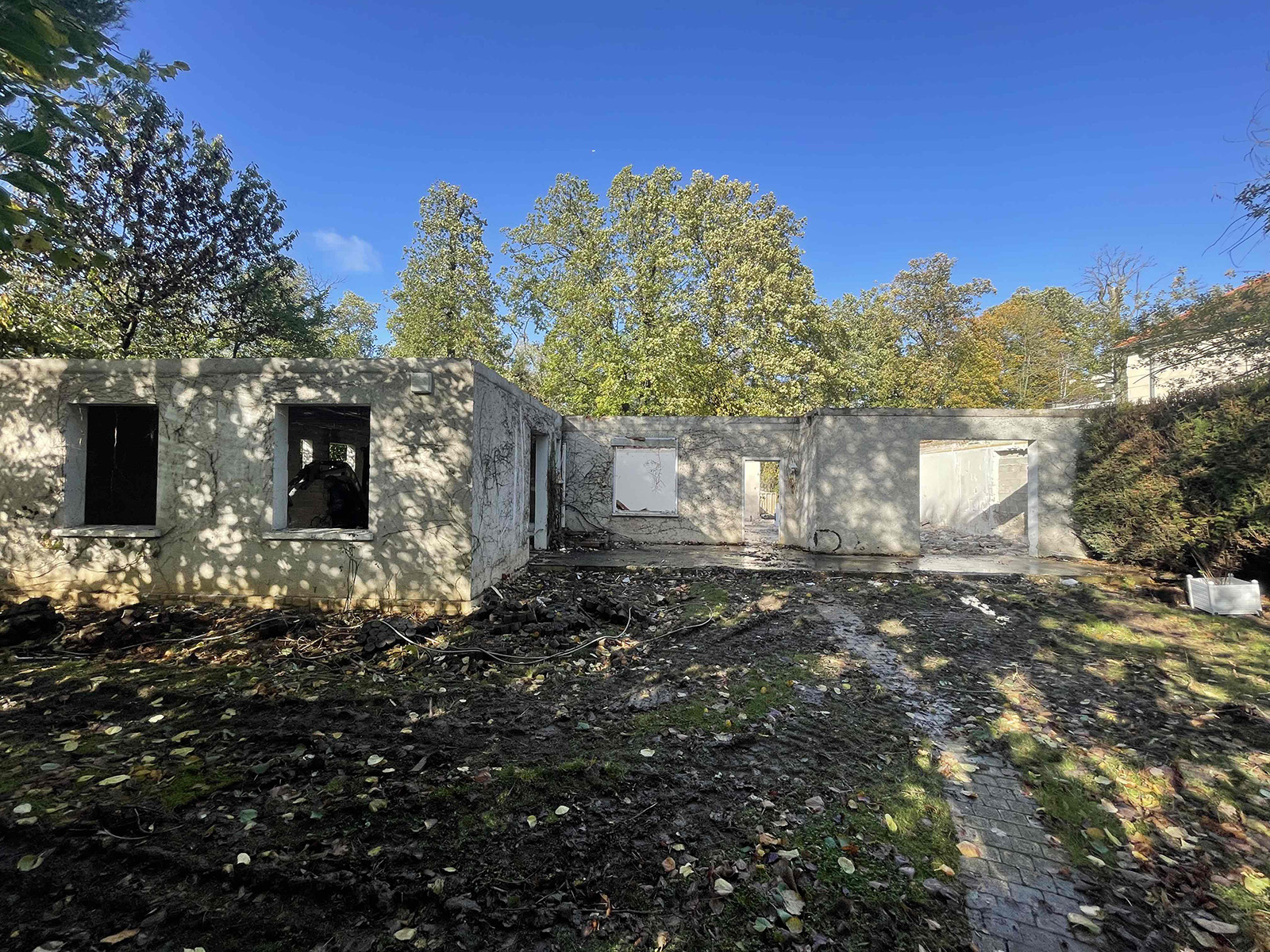 Chantier de rénovation lourde à La Celle-Saint-Cloud, photo 1