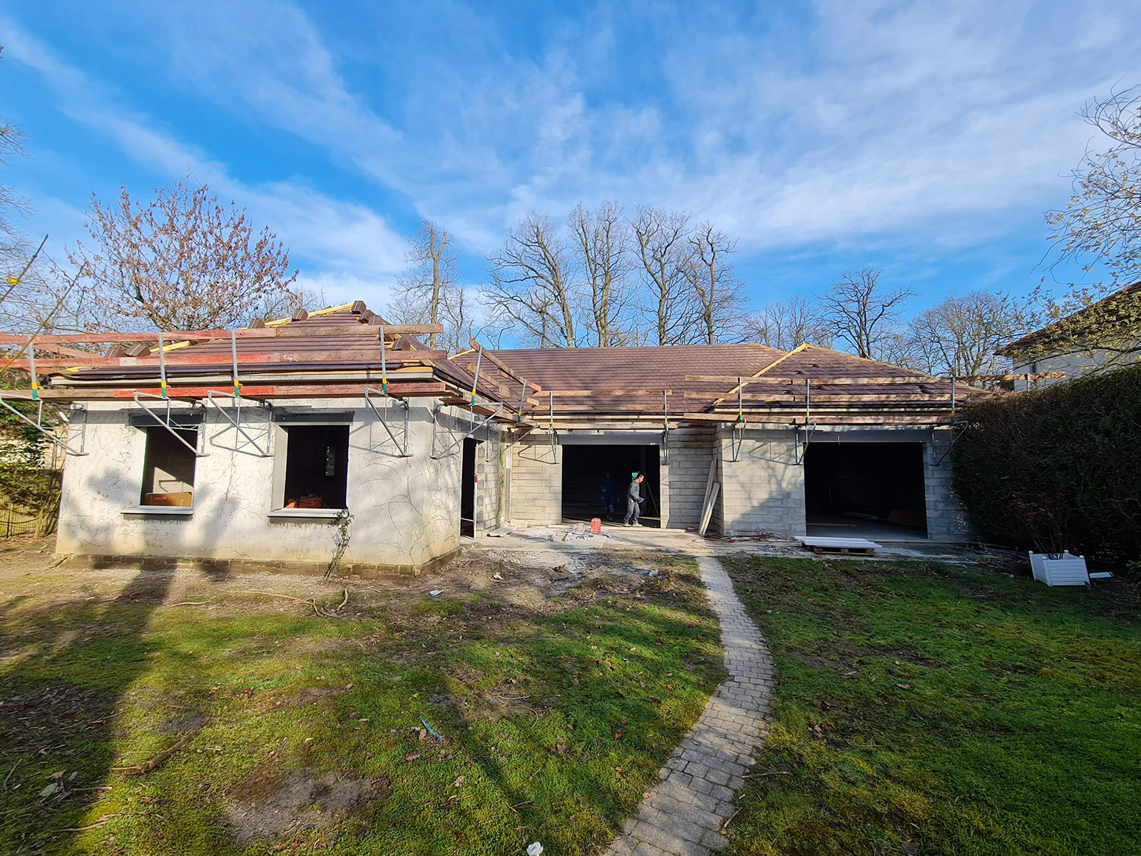 Chantier de rénovation lourde à La Celle-Saint-Cloud, photo 10