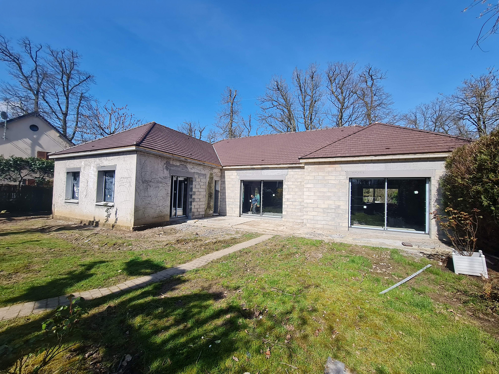 Chantier de rénovation lourde à La Celle-Saint-Cloud, photo 13