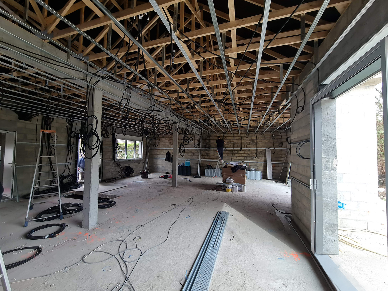 Chantier de rénovation lourde à La Celle-Saint-Cloud, photo 17