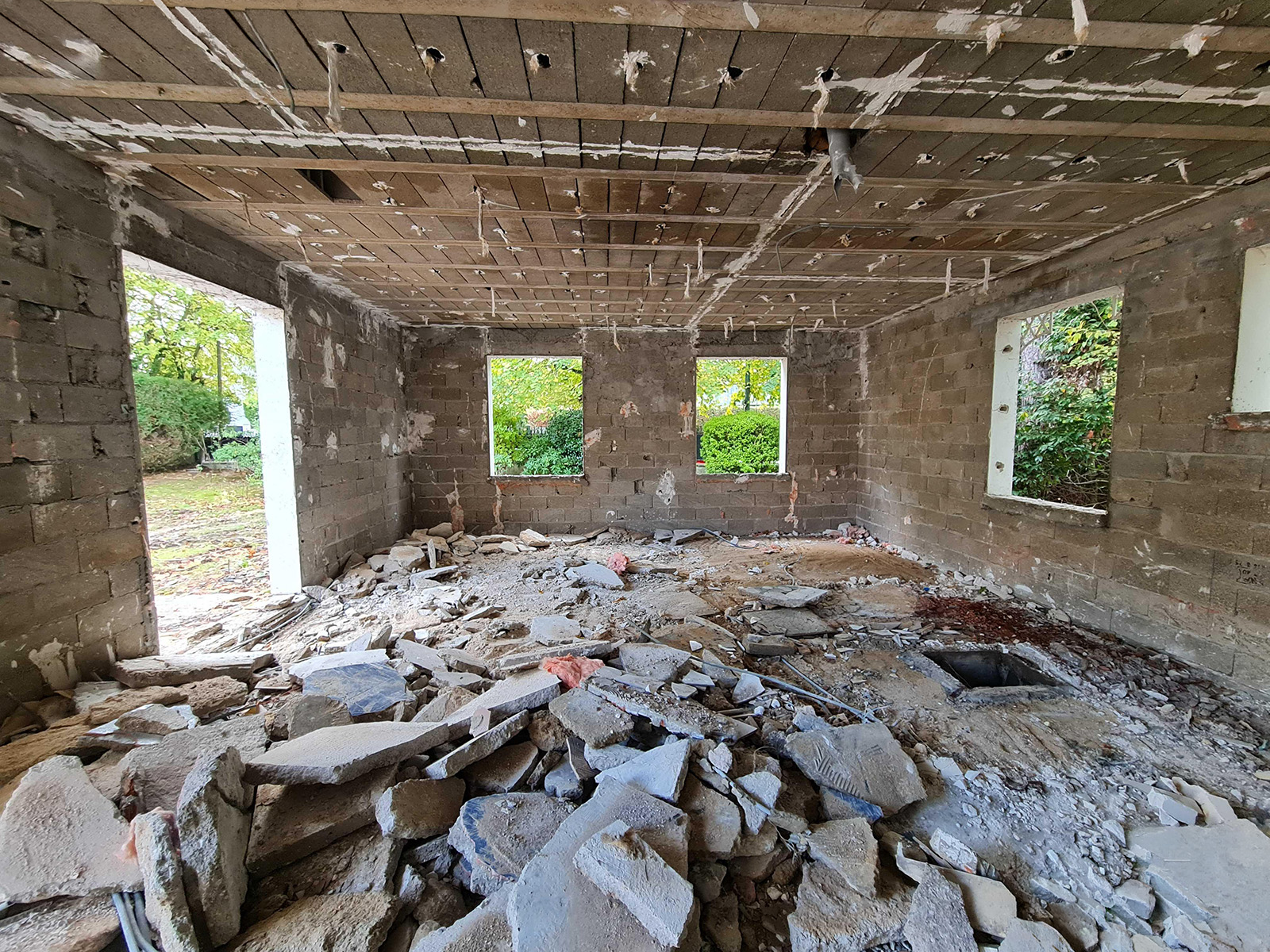 Chantier de rénovation lourde à La Celle-Saint-Cloud, photo 3