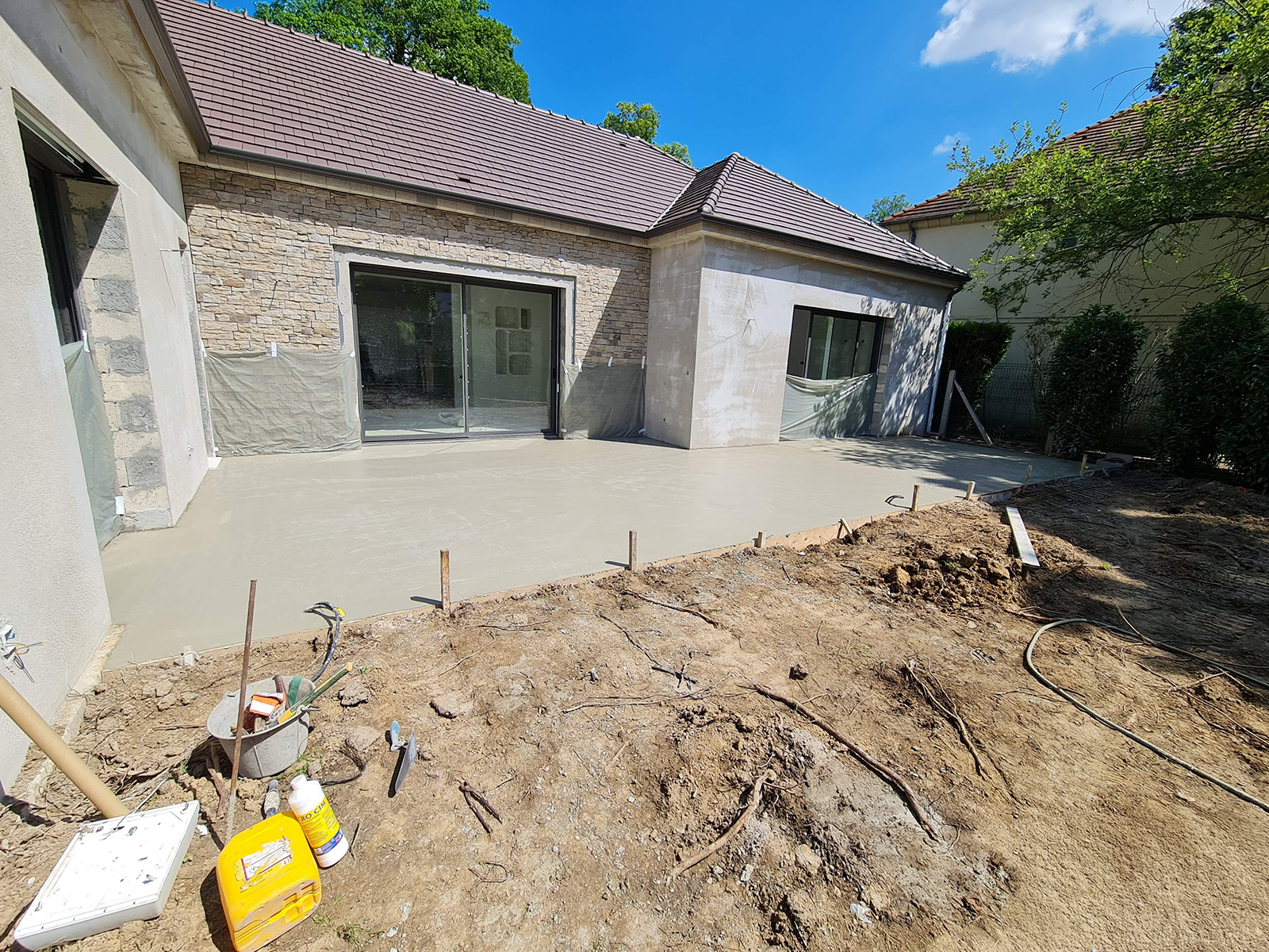 Chantier de rénovation lourde à La Celle-Saint-Cloud, photo 37