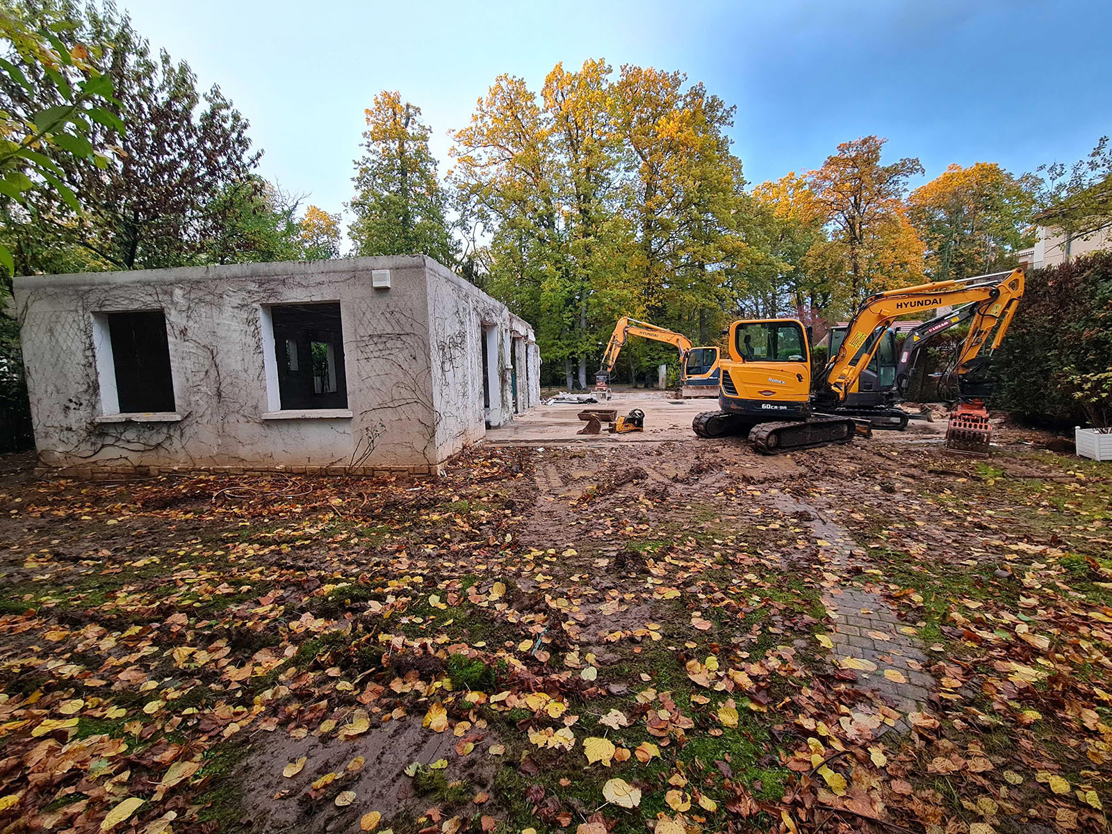 Chantier de rénovation lourde à La Celle-Saint-Cloud, photo 4