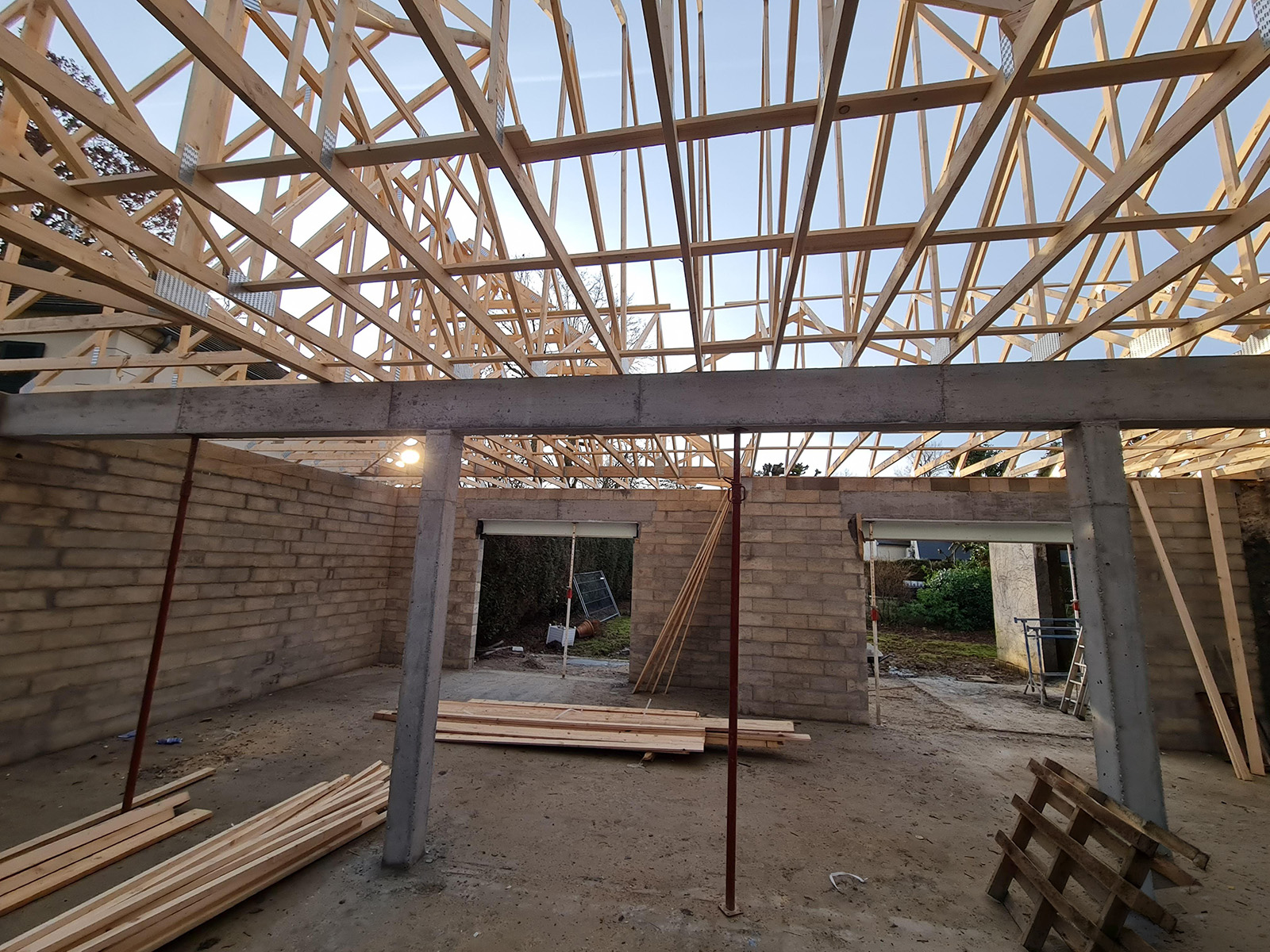Chantier de rénovation lourde à La Celle-Saint-Cloud, photo 8