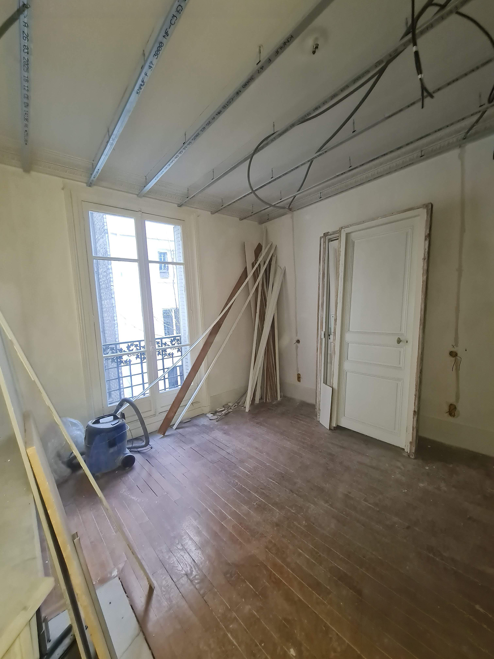Chantier de r&eacute;novation &agrave; Neuilly, photo 10