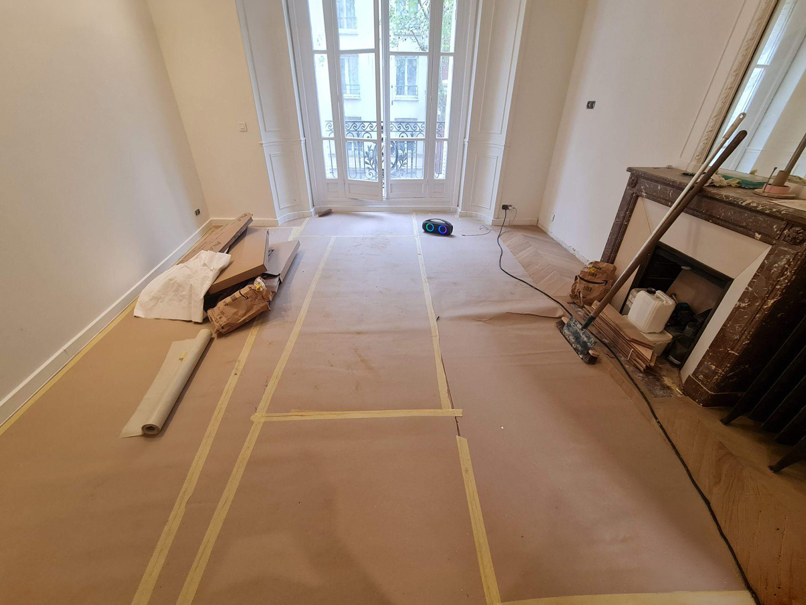 Chantier de r&eacute;novation &agrave; Neuilly, photo 24