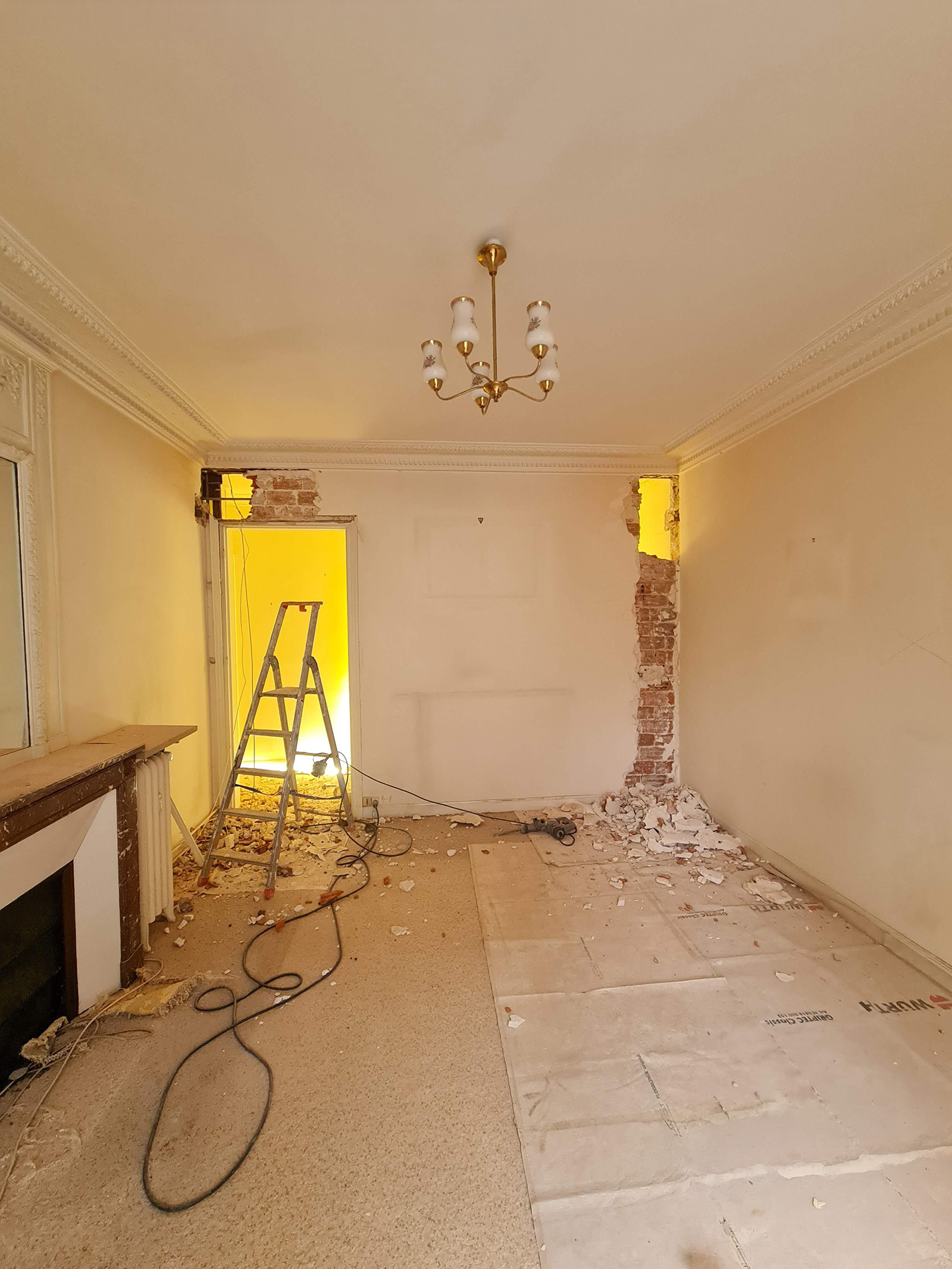 Chantier de r&eacute;novation &agrave; Neuilly, photo 5
