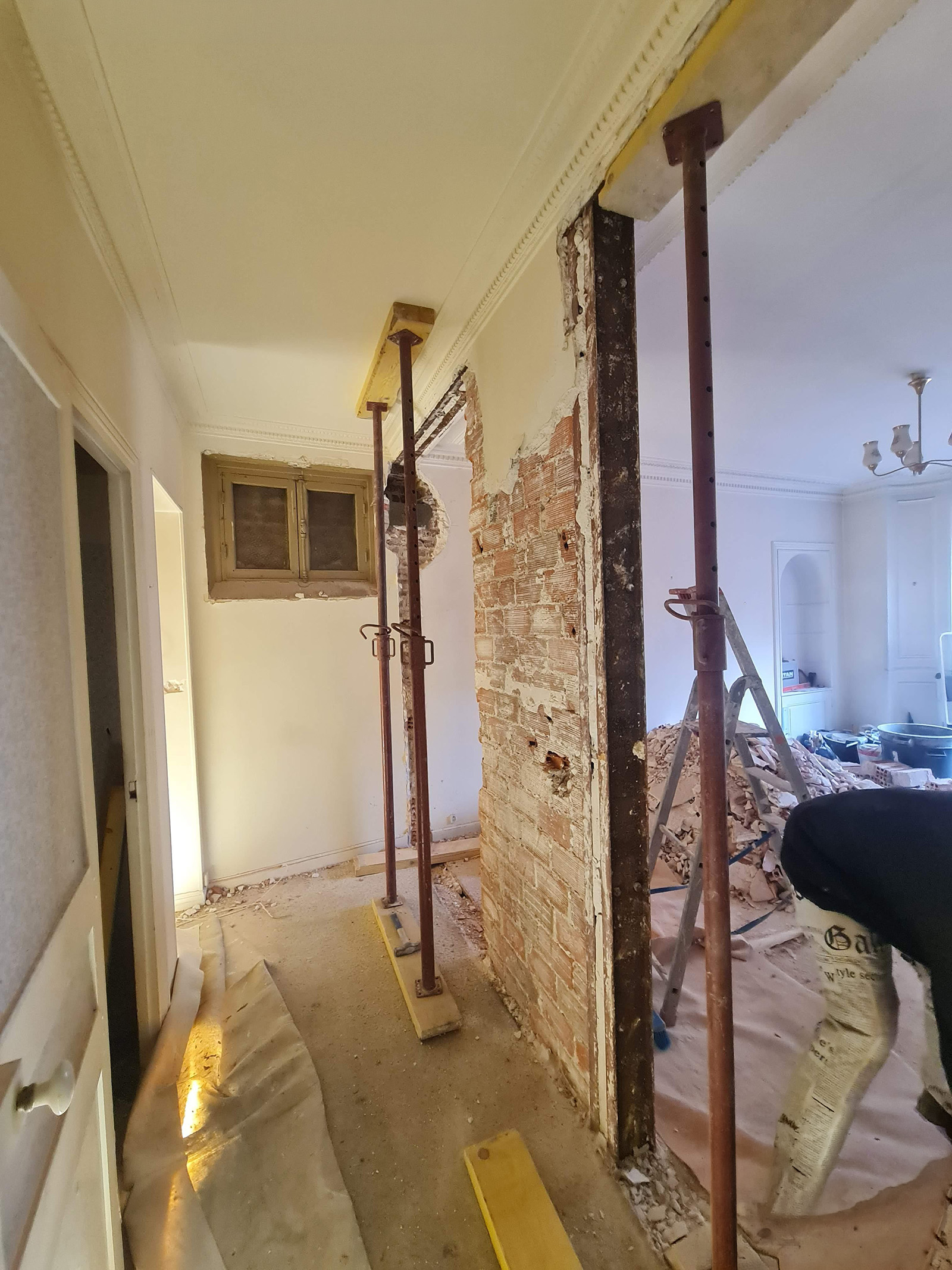 Chantier de r&eacute;novation &agrave; Neuilly, photo 7