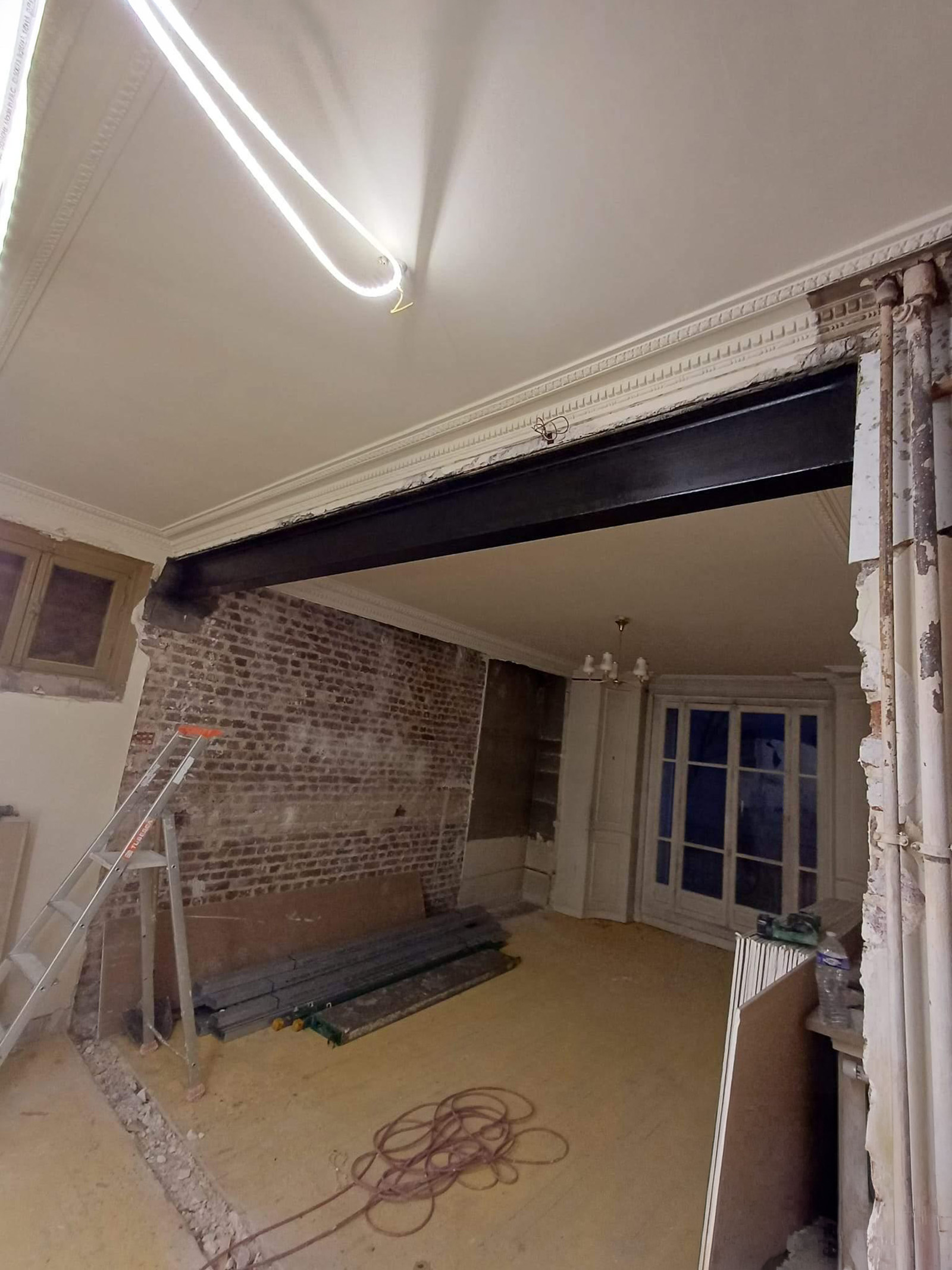 Chantier de r&eacute;novation &agrave; Neuilly, photo 8