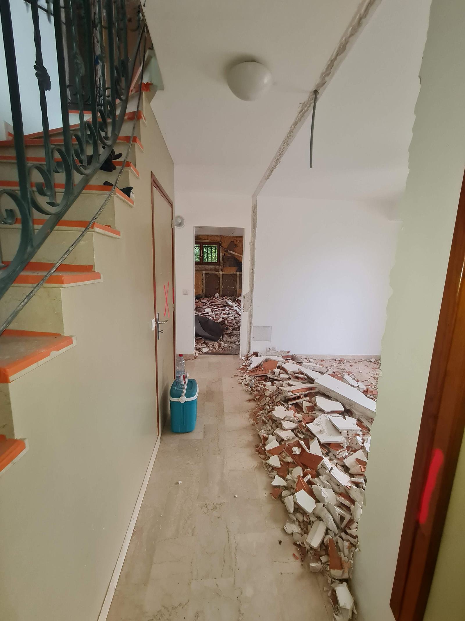 Chantier de rénovation lourde à Feucherolles, photo 2