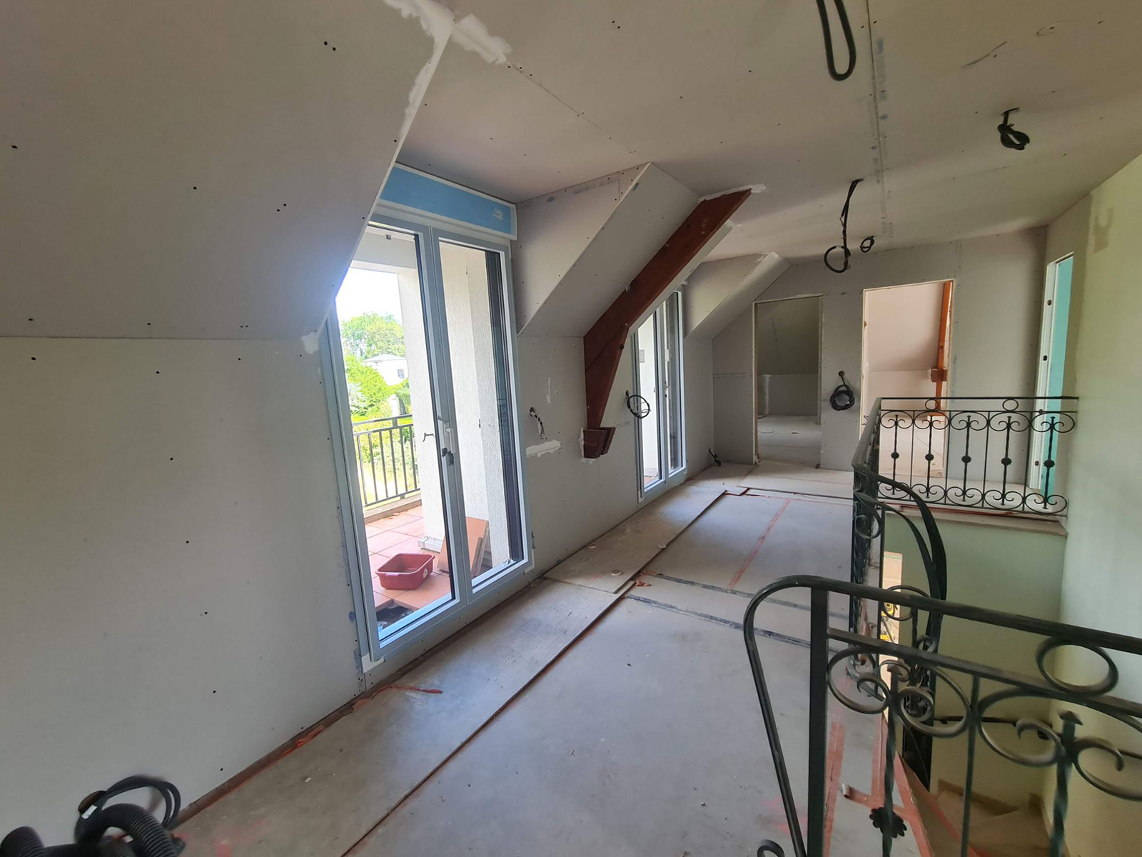 Chantier de r&eacute;novation lourde &agrave; Feucherolles, photo 22