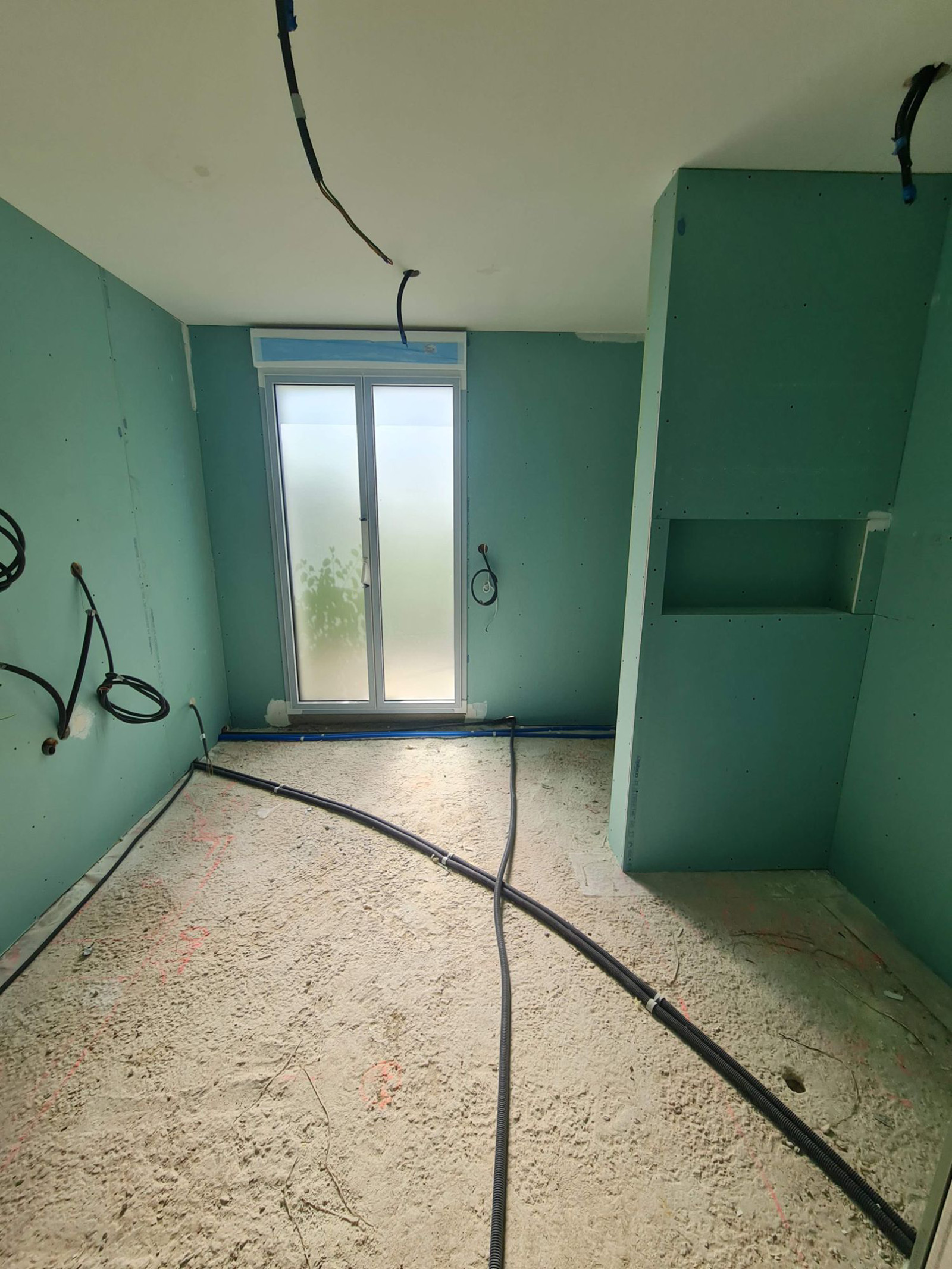Chantier de r&eacute;novation lourde &agrave; Feucherolles, photo 23