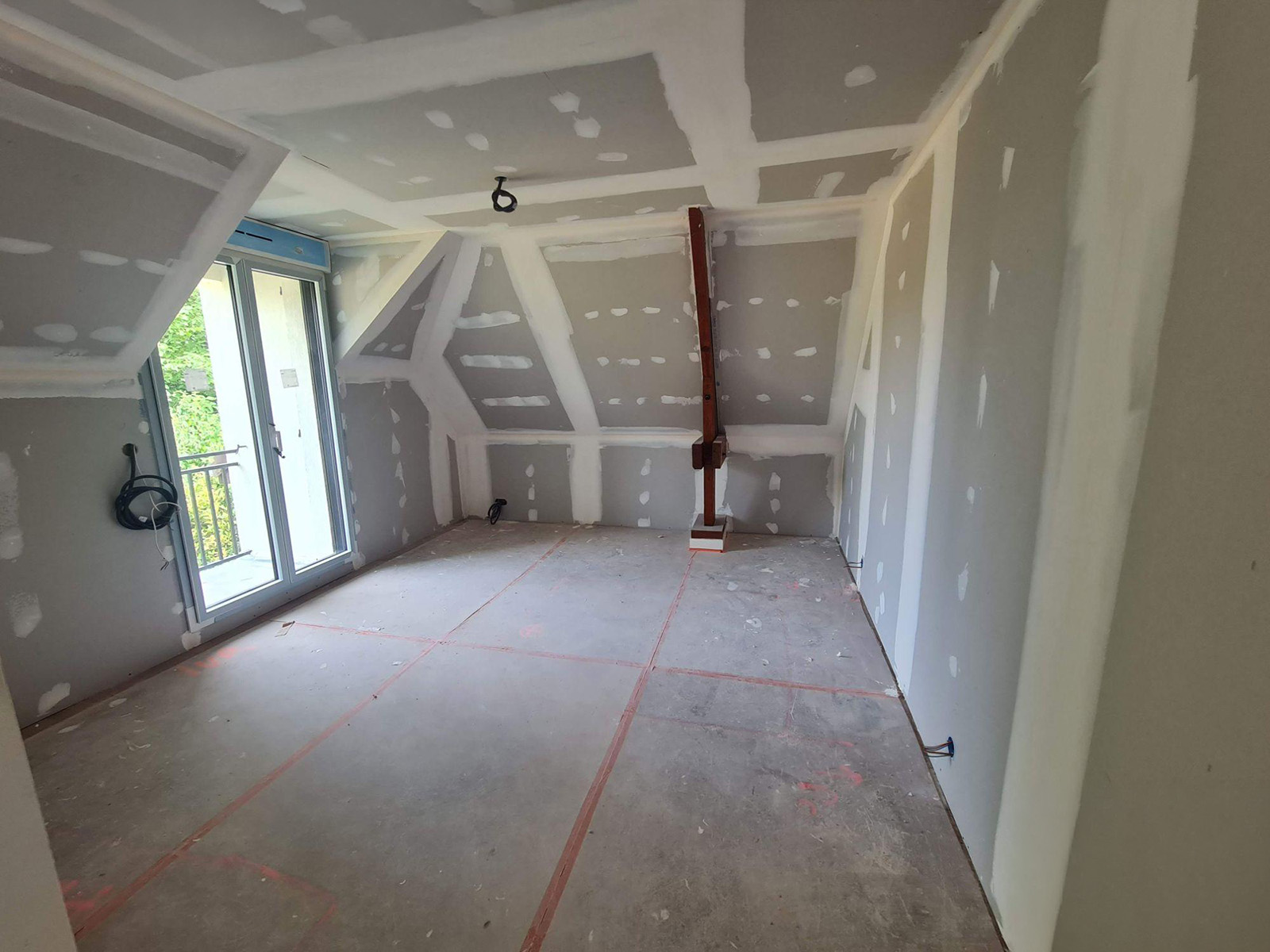 Chantier de r&eacute;novation lourde &agrave; Feucherolles, photo 24