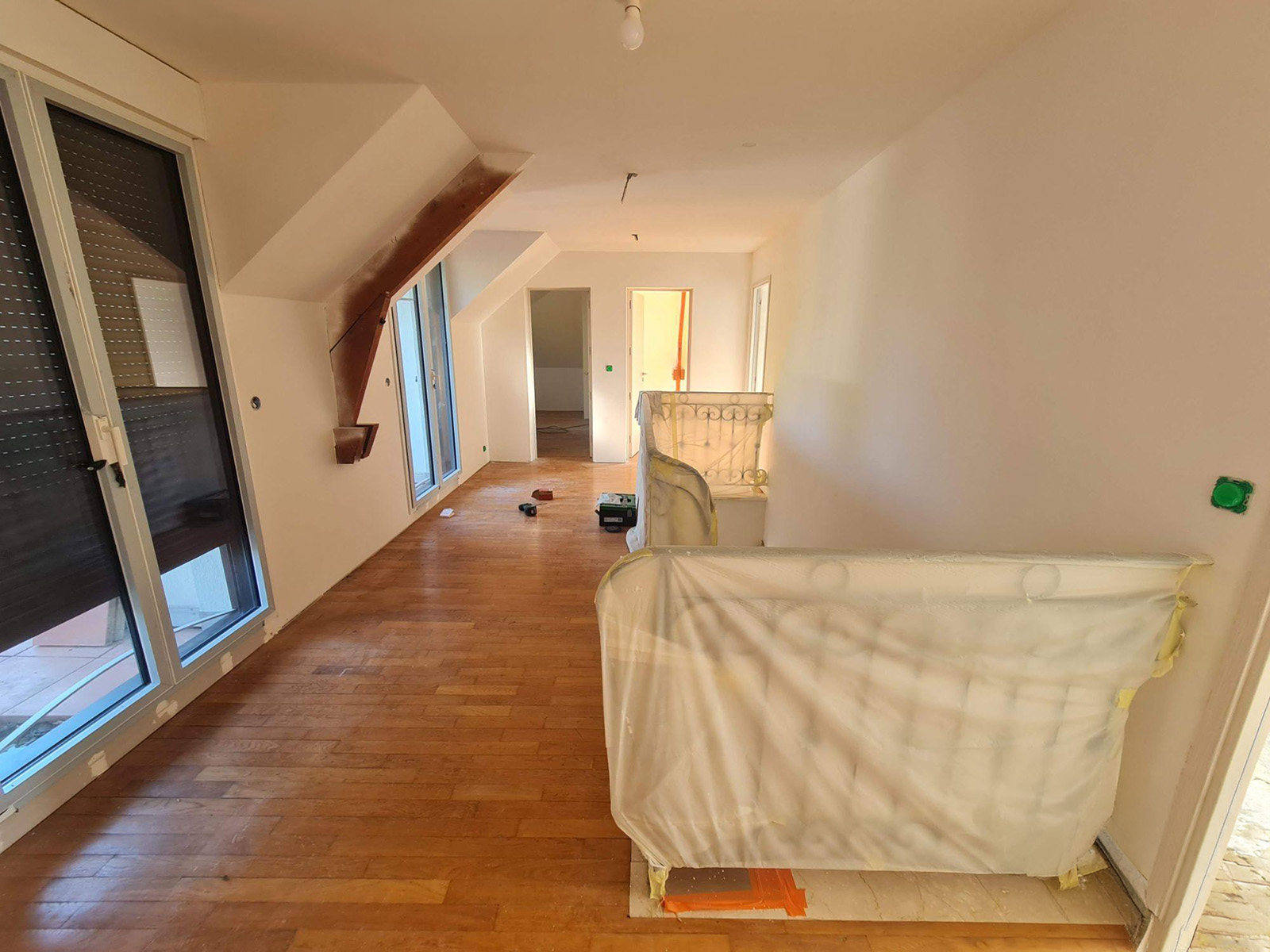 Chantier de r&eacute;novation lourde &agrave; Feucherolles, photo 38
