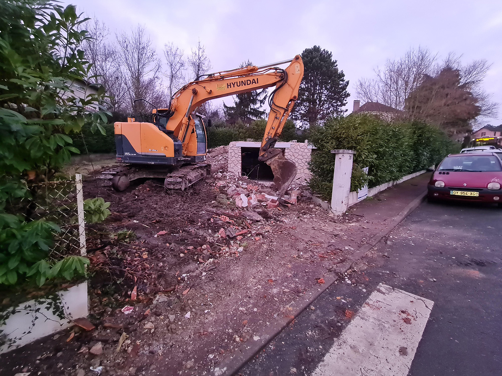 Chantier de réhabilitation à Mareil-Marly, photo 1