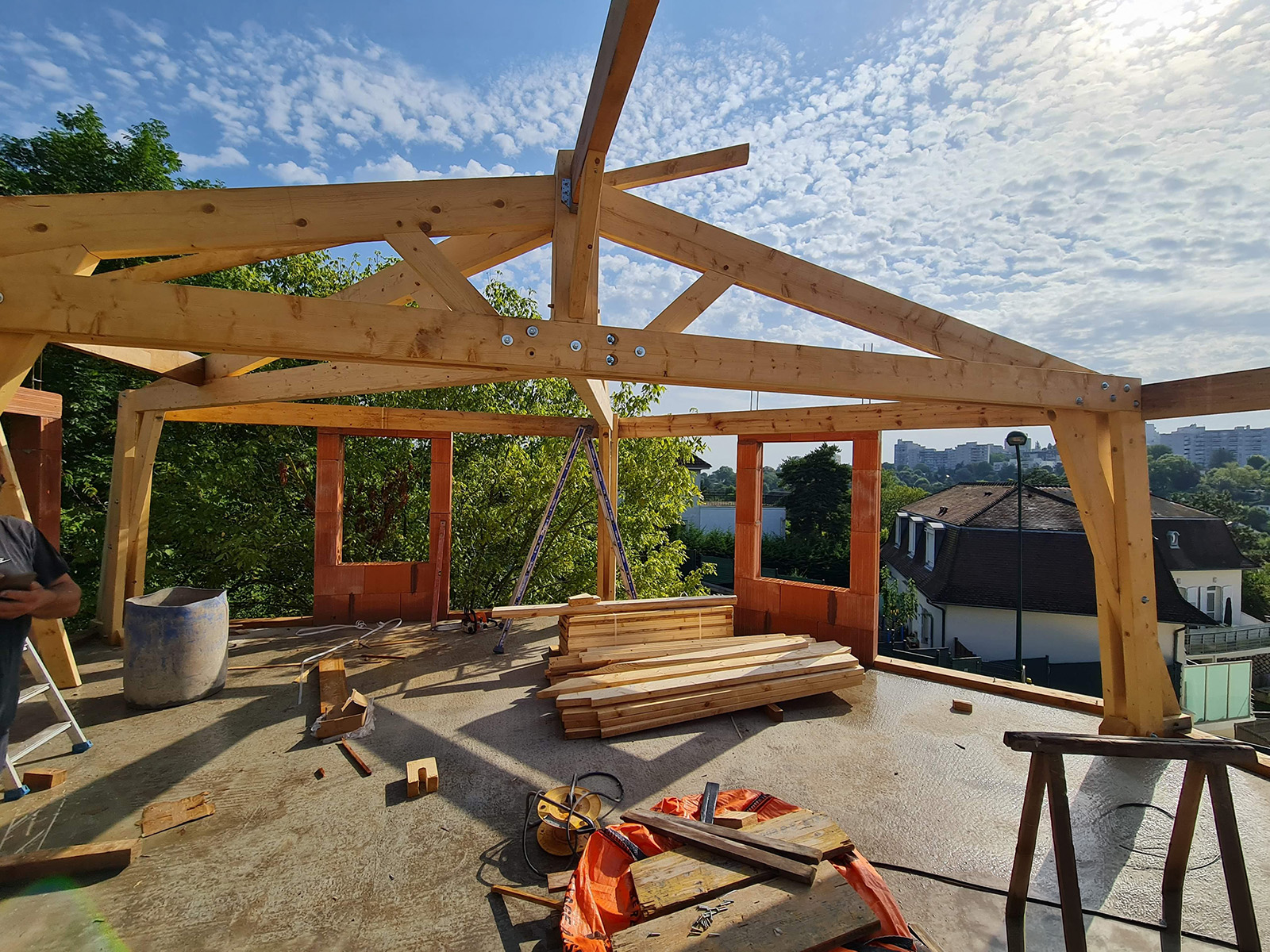 Chantier de réhabilitation à Mareil-Marly, photo 15