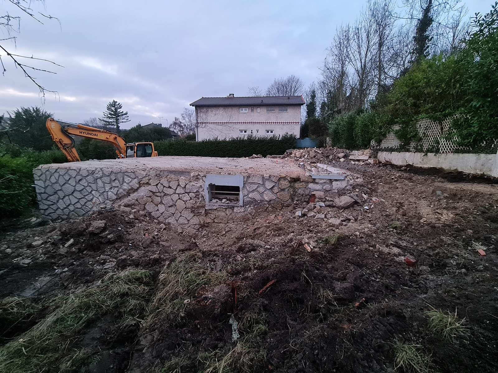 Chantier de réhabilitation à Mareil-Marly, photo 2