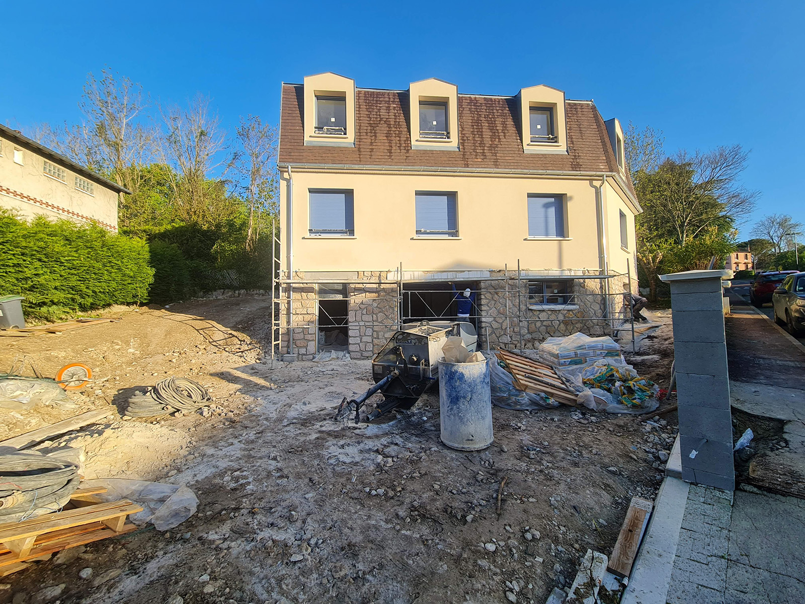 Chantier de réhabilitation à Mareil-Marly, photo 59