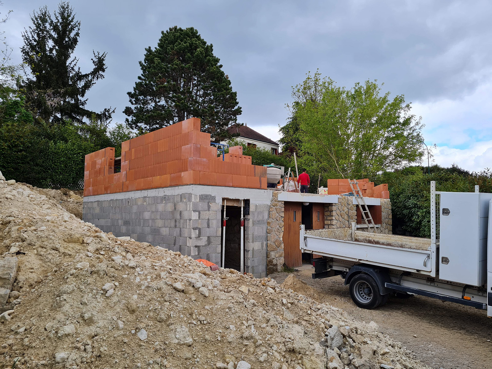Chantier de réhabilitation à Mareil-Marly, photo 7
