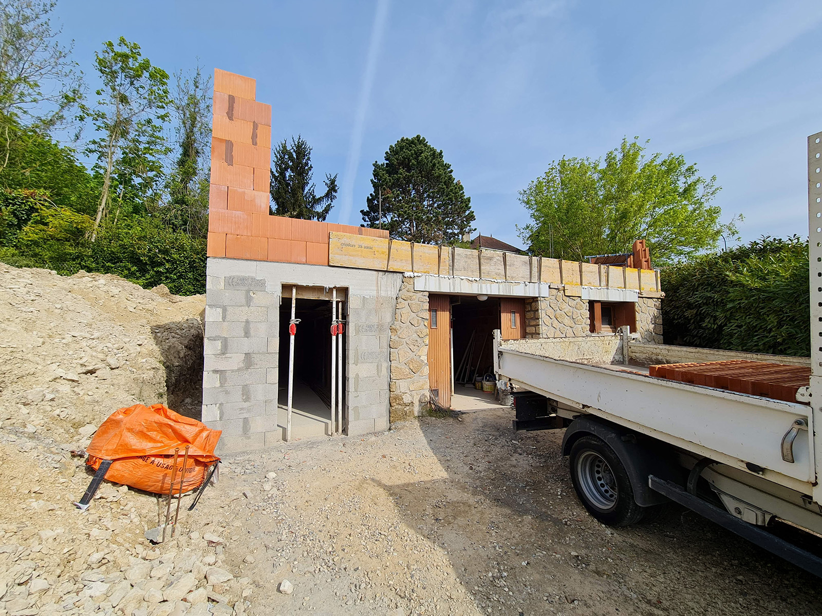 Chantier de réhabilitation à Mareil-Marly, photo 8