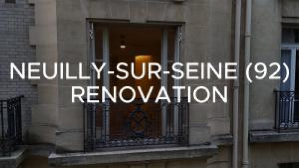 Rénovation complète d’appartement à Neuilly sur Seine